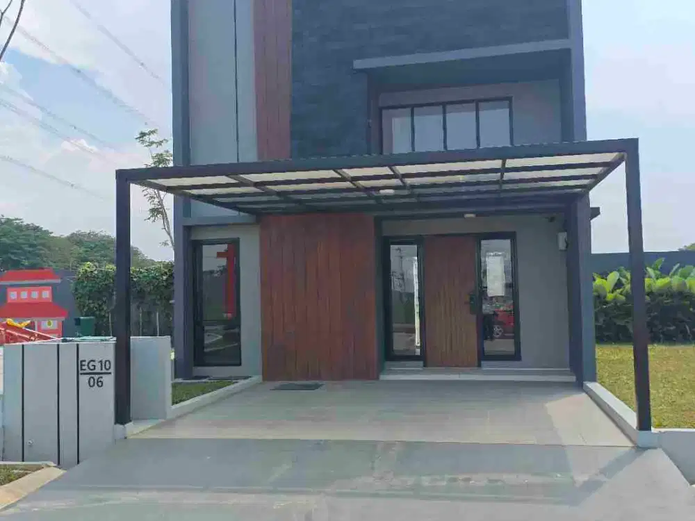 Rumah 1 Lantai gaya Jepang, Hanya 1 km dari pintu tol gabus