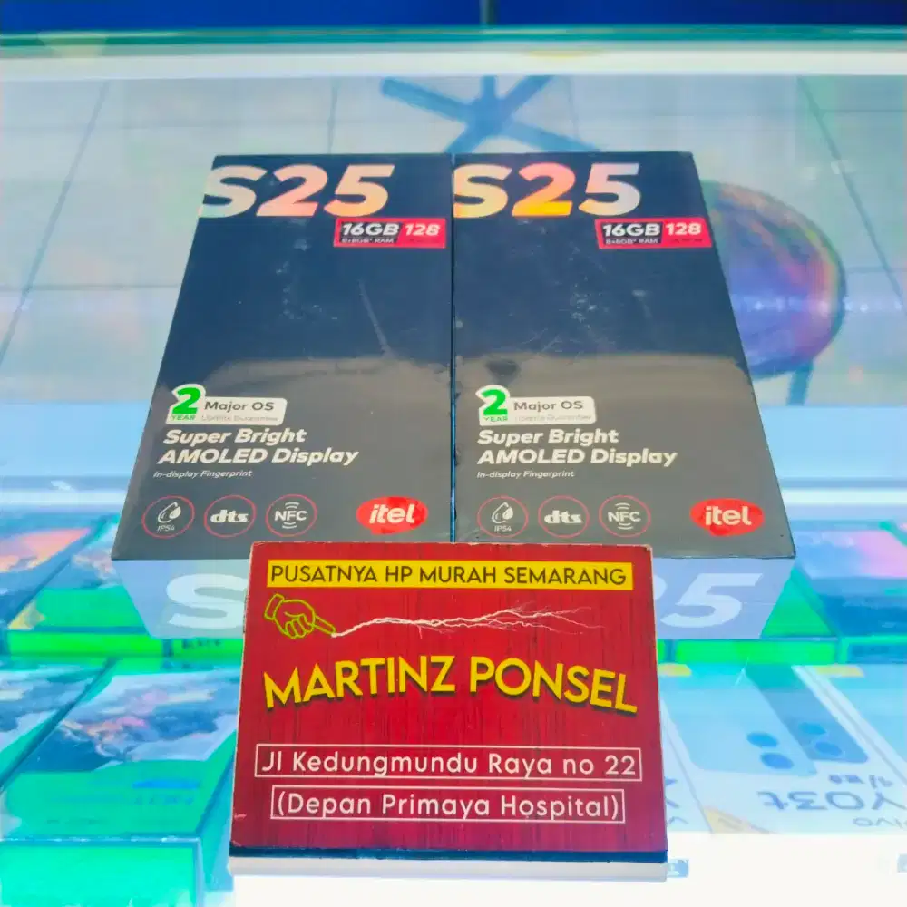 itel S25 8/128 New Termurah