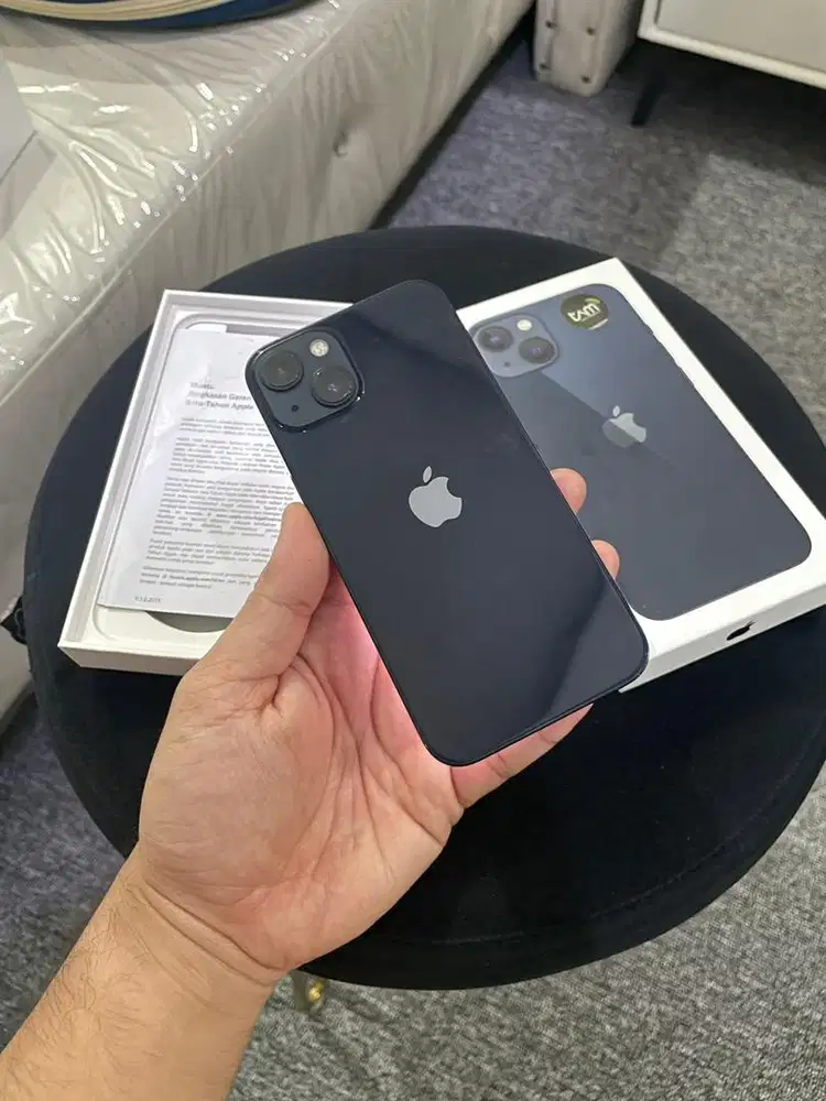 Iphone 13 128gb ibox warna midnight
