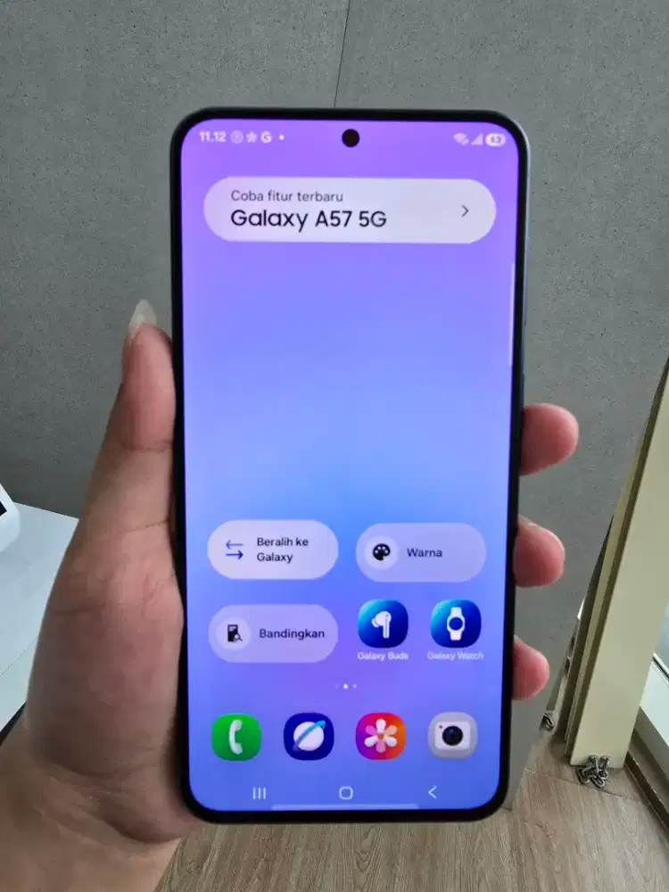 New Galaxy A57 SEIN garansi resmi!