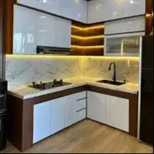 kitchenset dapur murah pengerjaan sendiri hasil rapi