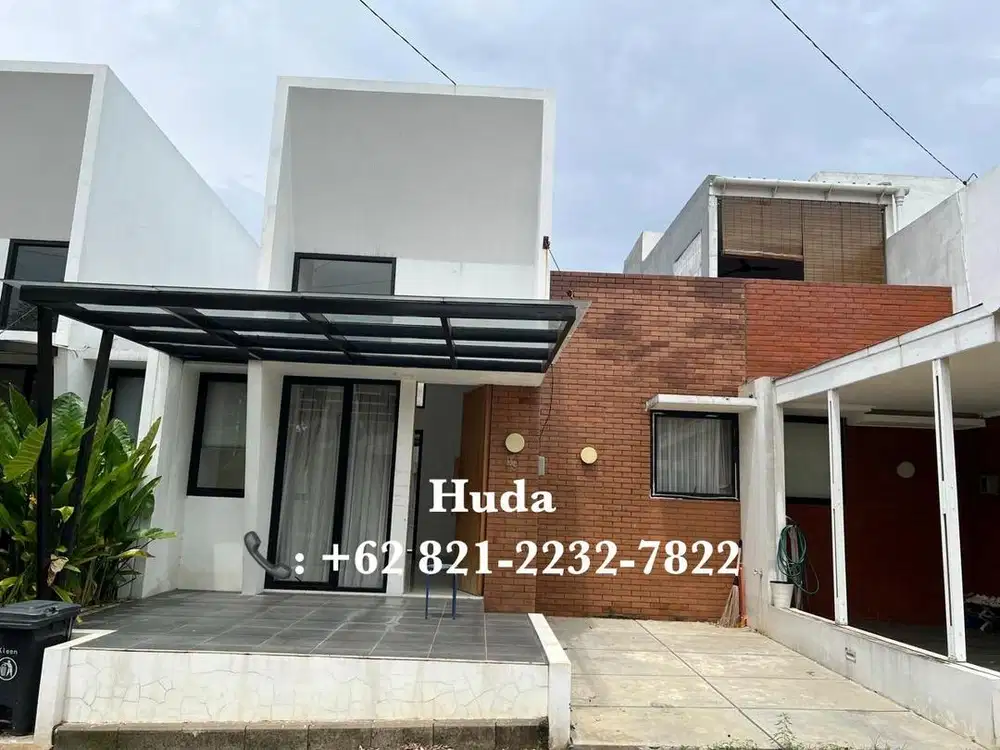 Di sewakan rumah minimalis modern dalam cluster