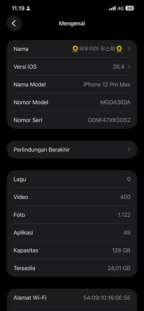 Iphone 12 PM 128 GB Ibox