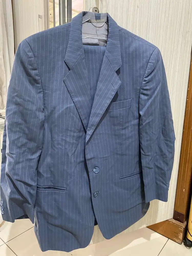 Setelan Jas pengantin abu2