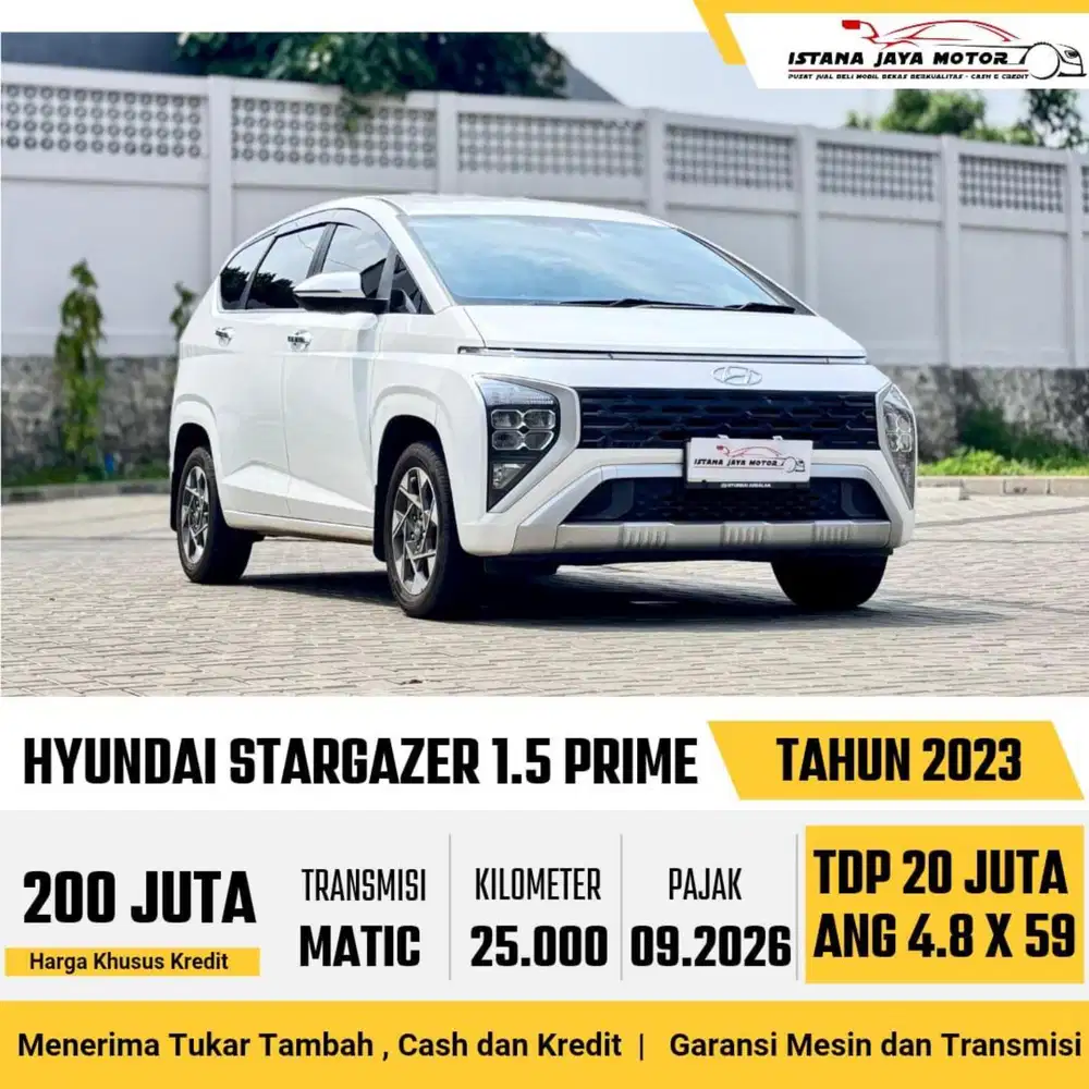 HYUNDAI STARGAZER PRIME IVT 2023