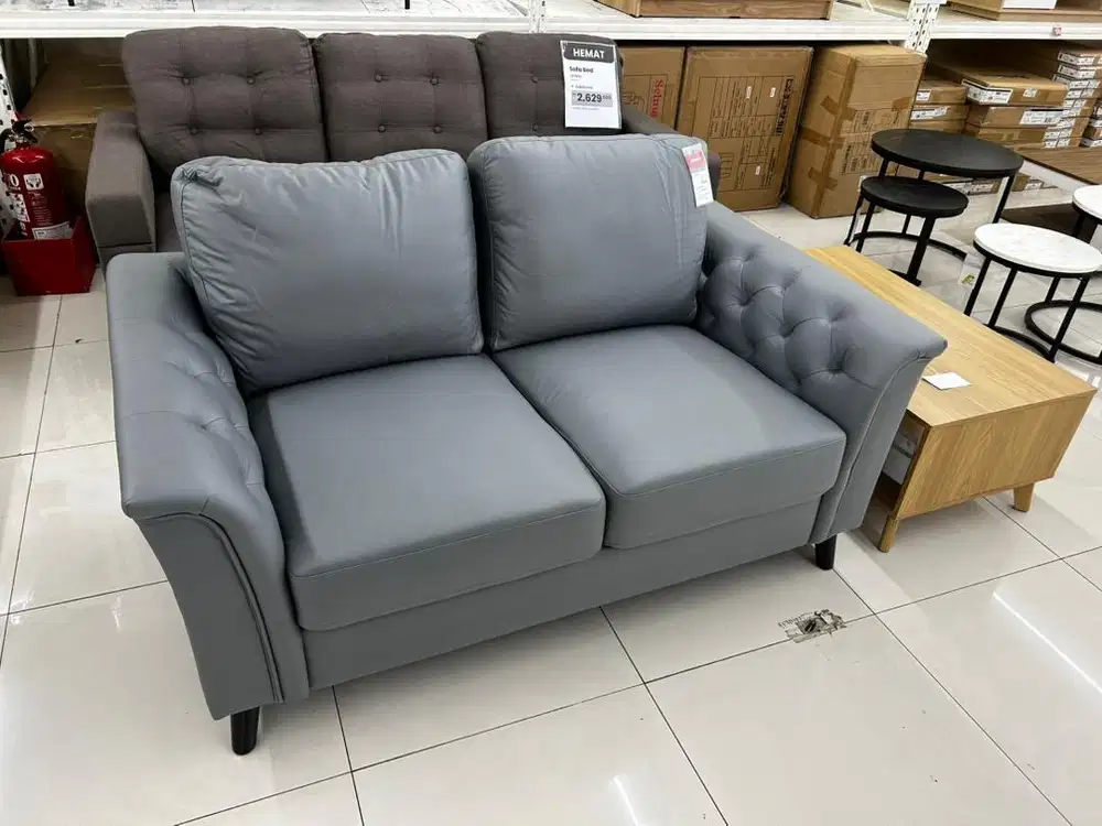 SOFA 2 SEAT MINIMALIS EMPUK