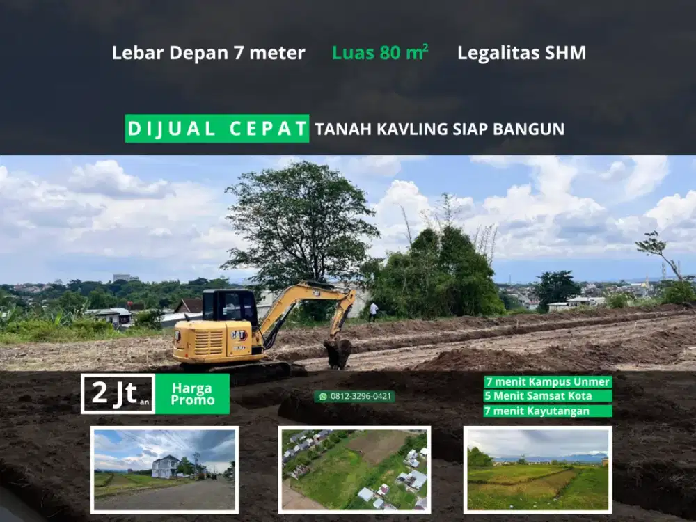 Legalitas SHM Area UNIKAMA Malang Luas Standar Perumahan