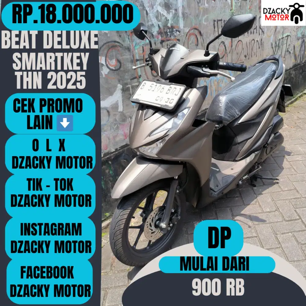 BEAT DELUXE SMARTKEY THN 2025 SECOND LIKE NEW