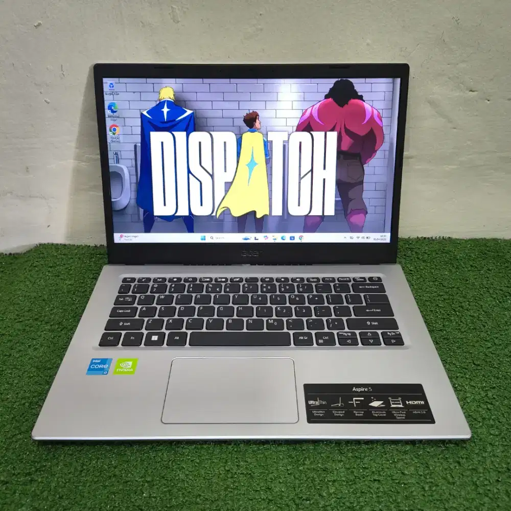 Jual cepat 
Laptop Acer Aspire AL14-51M i3 Gen12 8/256Gb