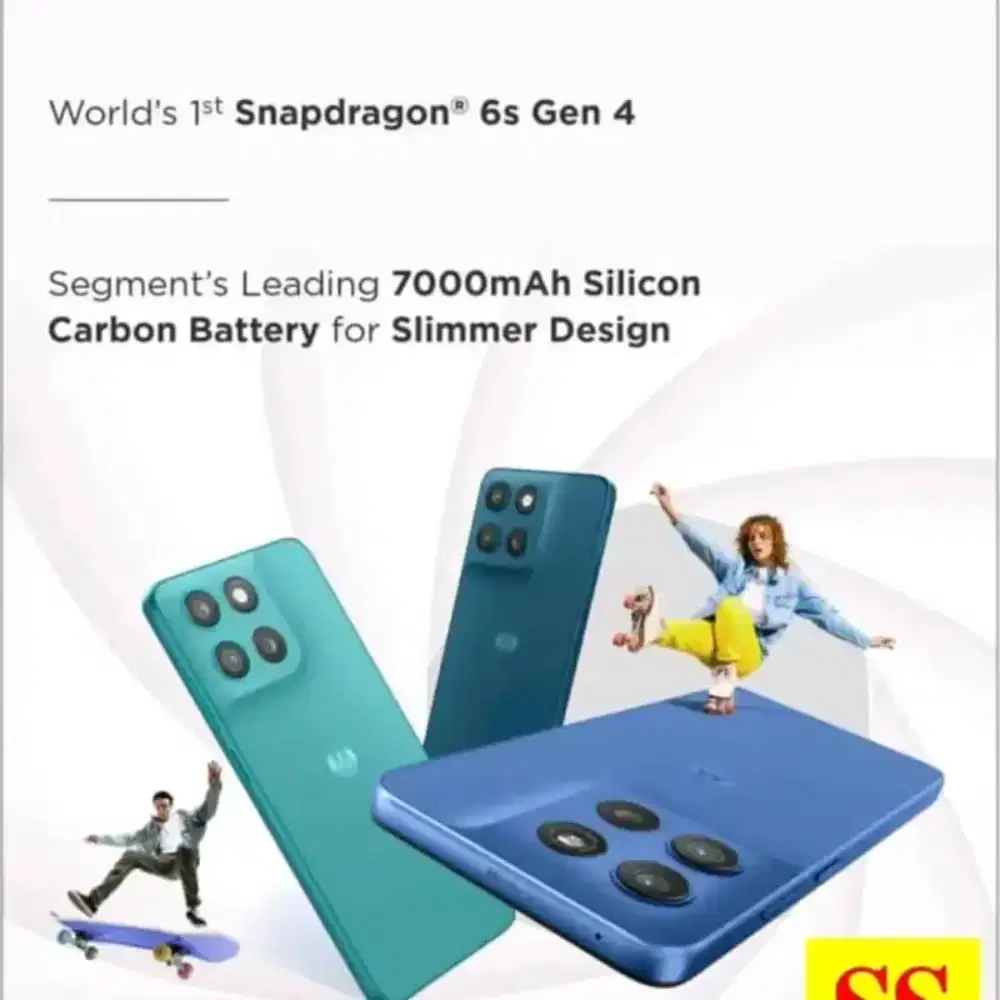 MOTOROLA G06 POWER NFC RAM 12GB/128GB KAS & KREDIT BARU GARANSI RESMI