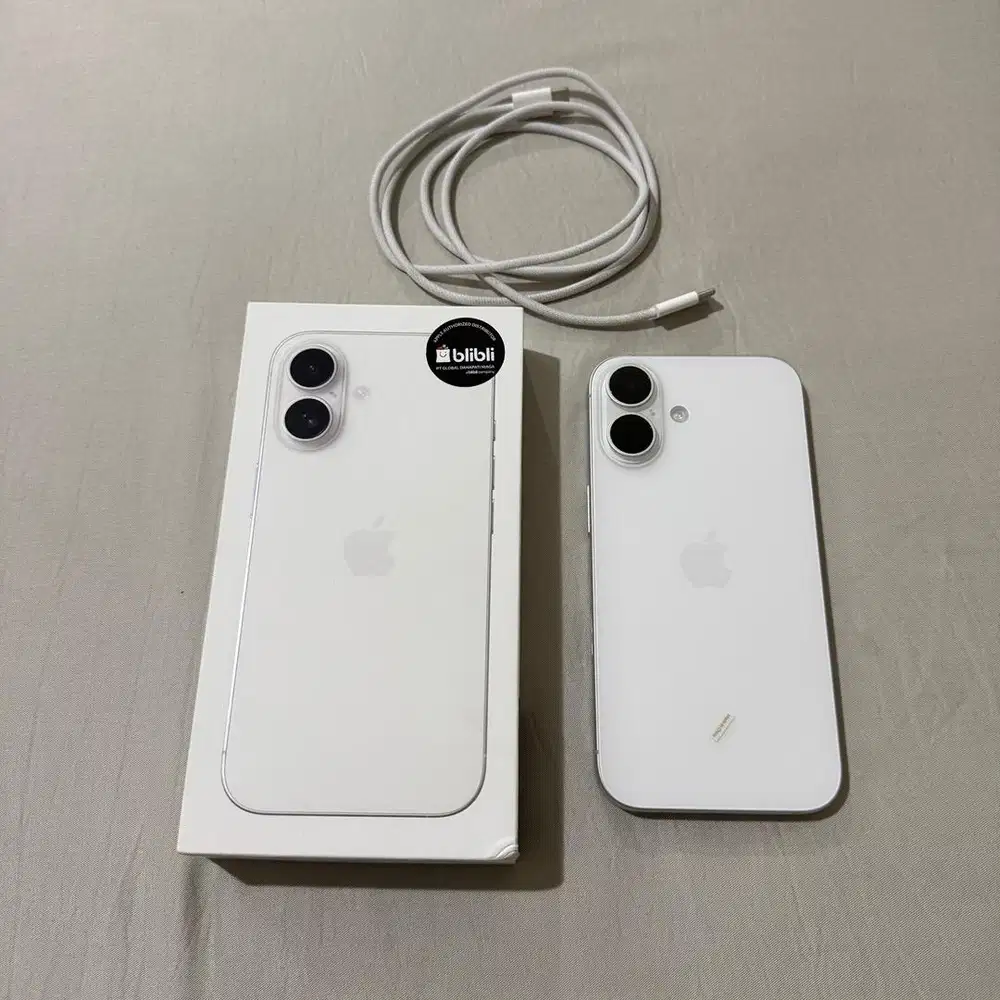 Iphone 16 128 gb Second IBOX Preloved Mulus