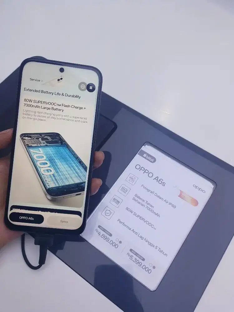 Oppo A6s 8/256 cicilan tanpa kartu kredit