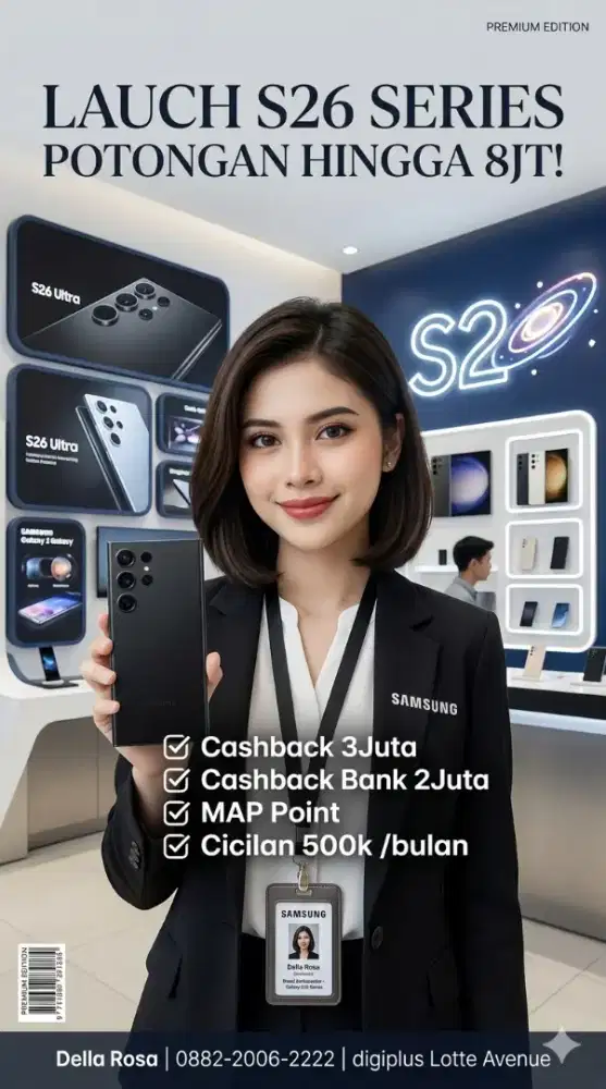 SAMSUNG S26 SERIES BENEFIT UP TO 5 JUTA