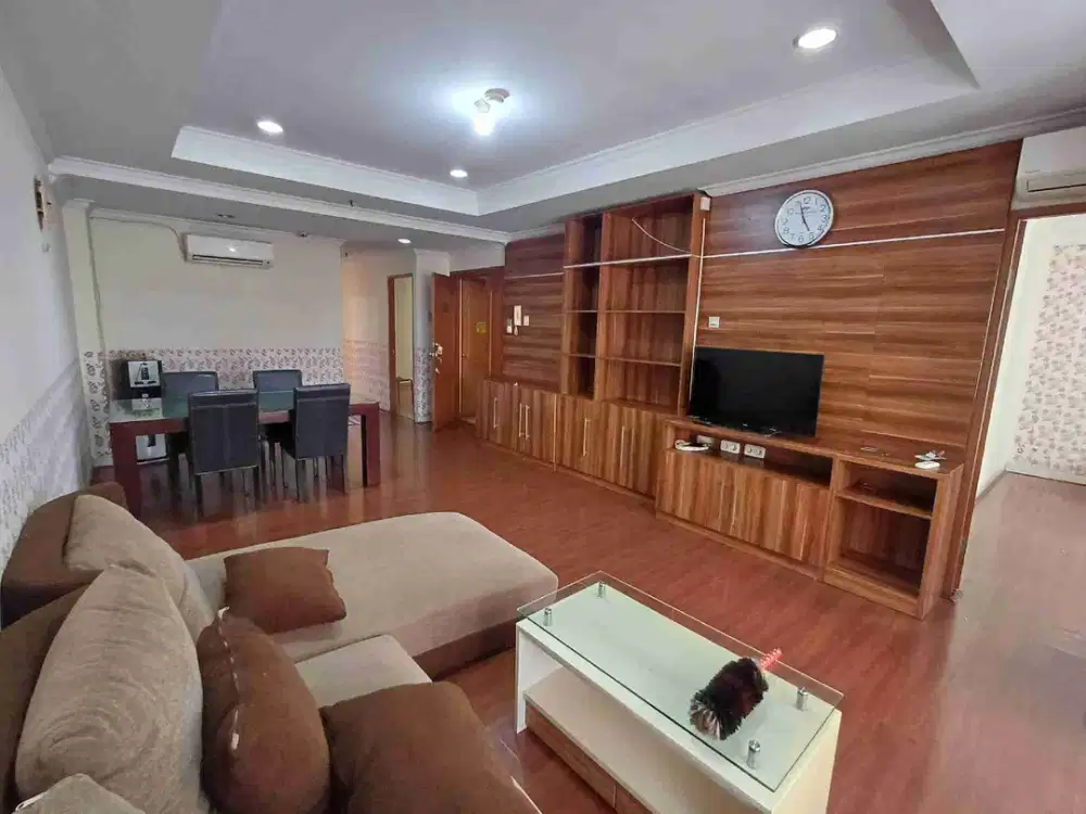 Disewakan 1 bulan apartemen mediterania lagoon