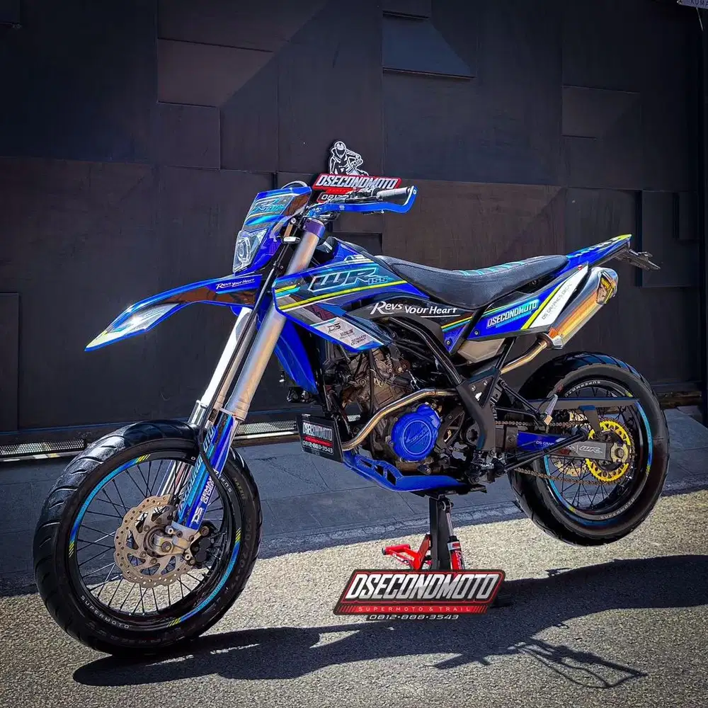 YAMAHA WR 155 ‼️WR155 SUPERMOTO FULL UPGRADE REAL JUMP NORIFUMI