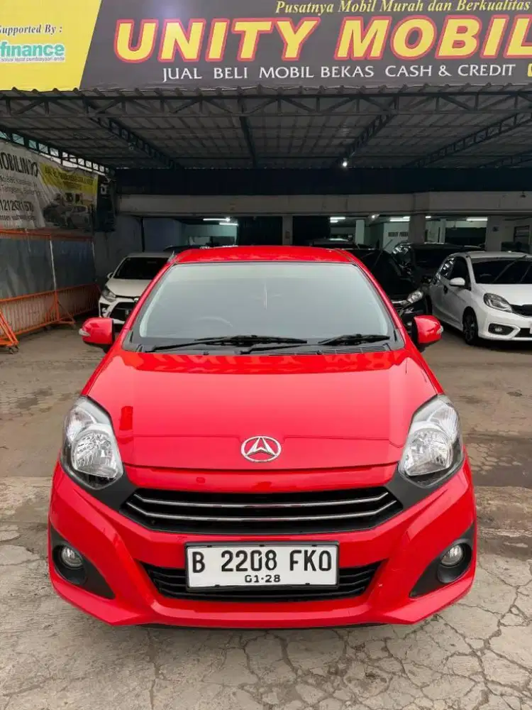 ayla X At matic 2022 merah km low
