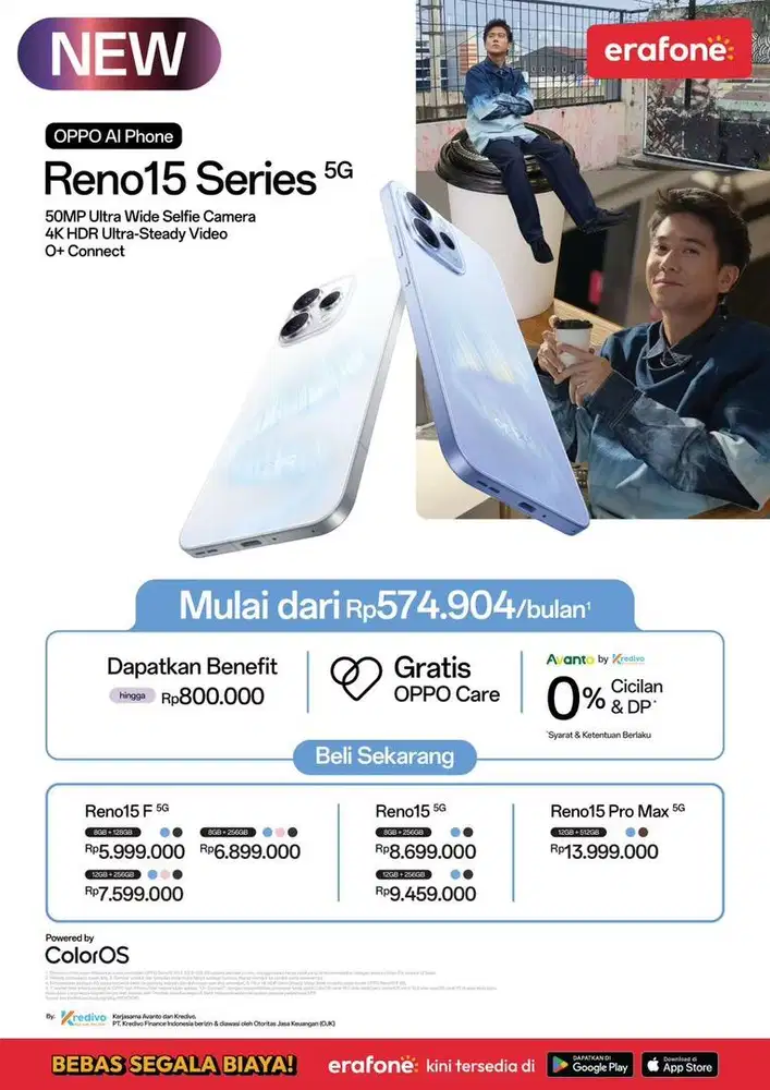 Promo cashback reno series