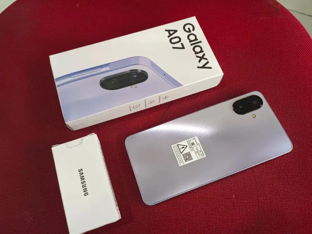 Samsung A07 4/64 sehari pakai masih baru like new