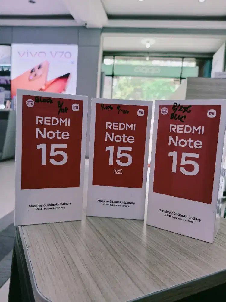 PROMO REDMI NOTE 15 5G GARANSI RESMI