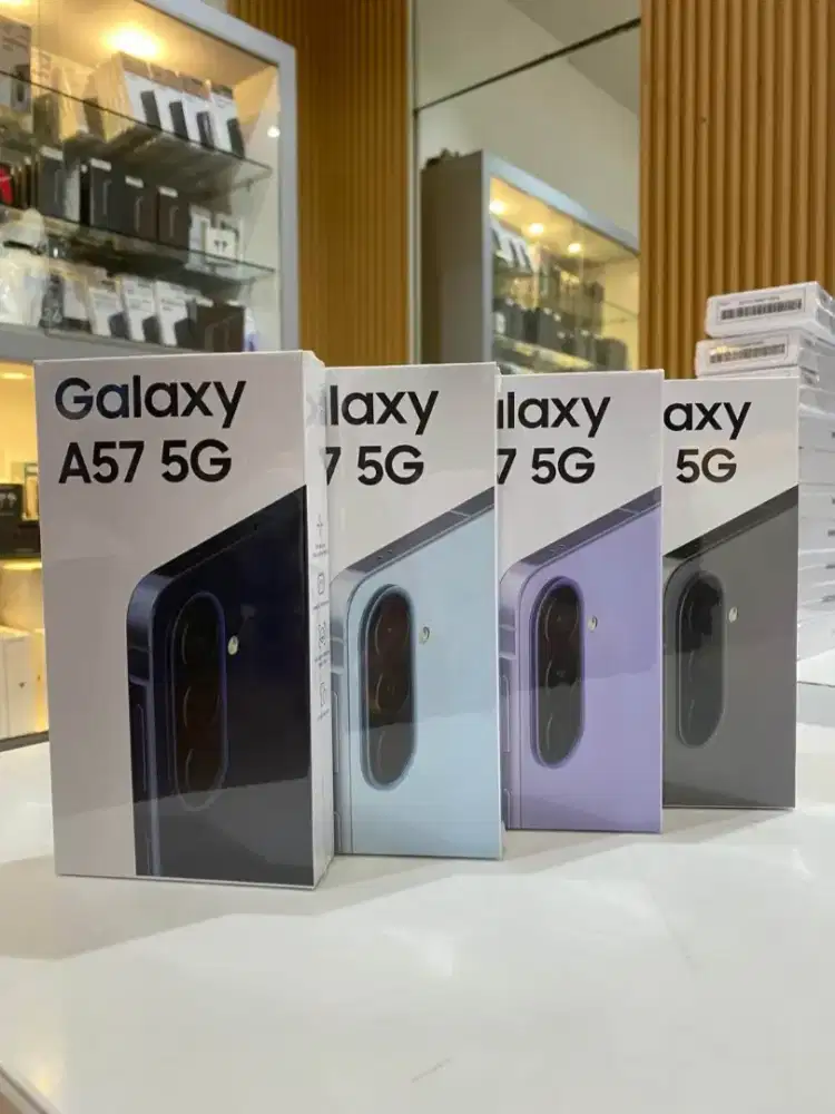 Samsung A57 8/256 Free card slot case, adaptor 25W, kuota IM3 150GB