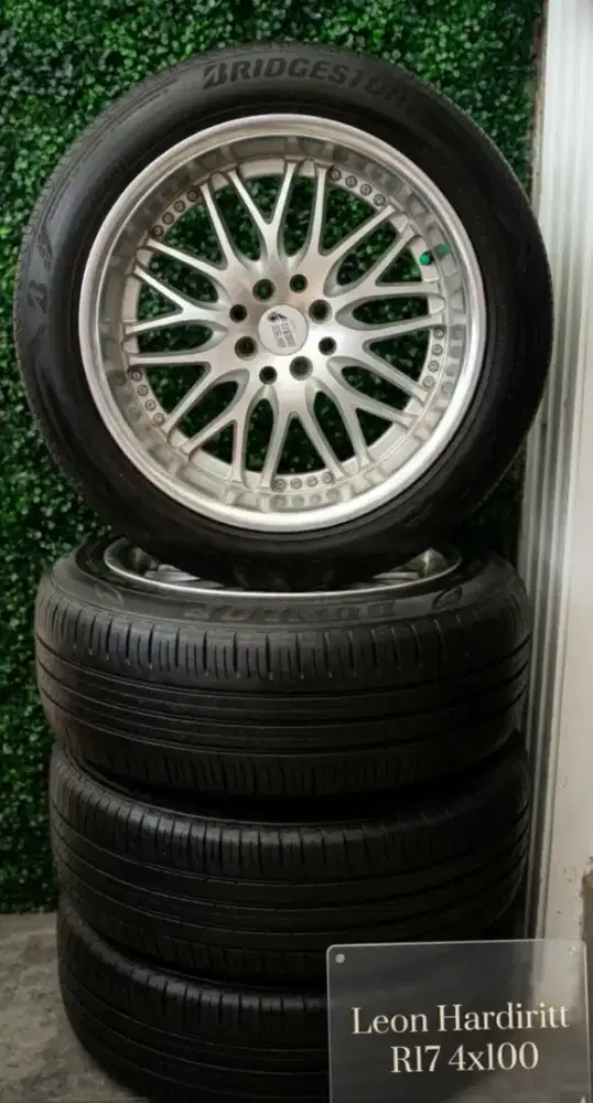 velg Leon hardrit celong Polish 17 pcd 4x100