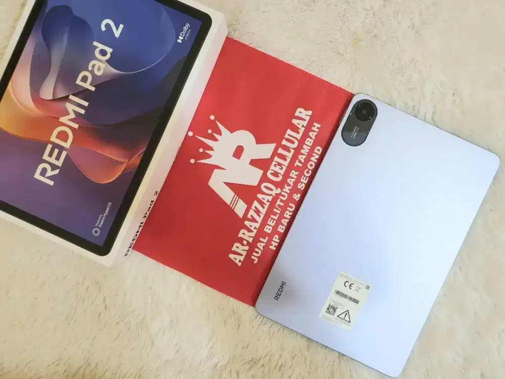 Xiaomi REDMI PAD 2 4/128 Baterai 9000
1 bulan pakai nota pembelian ada