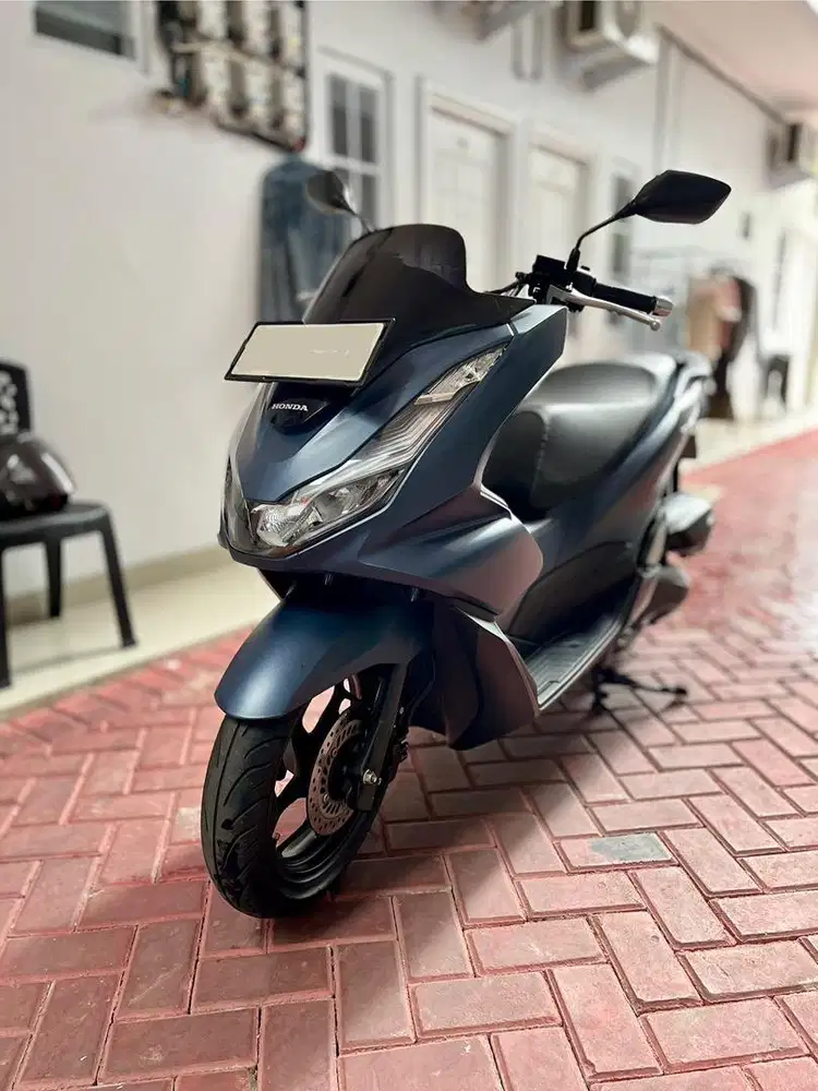 Honda PCX 160 CBS 2023 Royal Matte Blue, KM 9700, Pajak Panjang