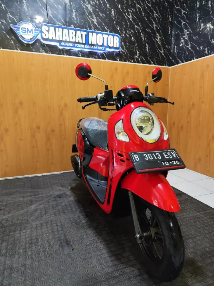 HONDA SCOOPY FI SPORTY TAHUN 2021 KONDISI SIAP PAKAI