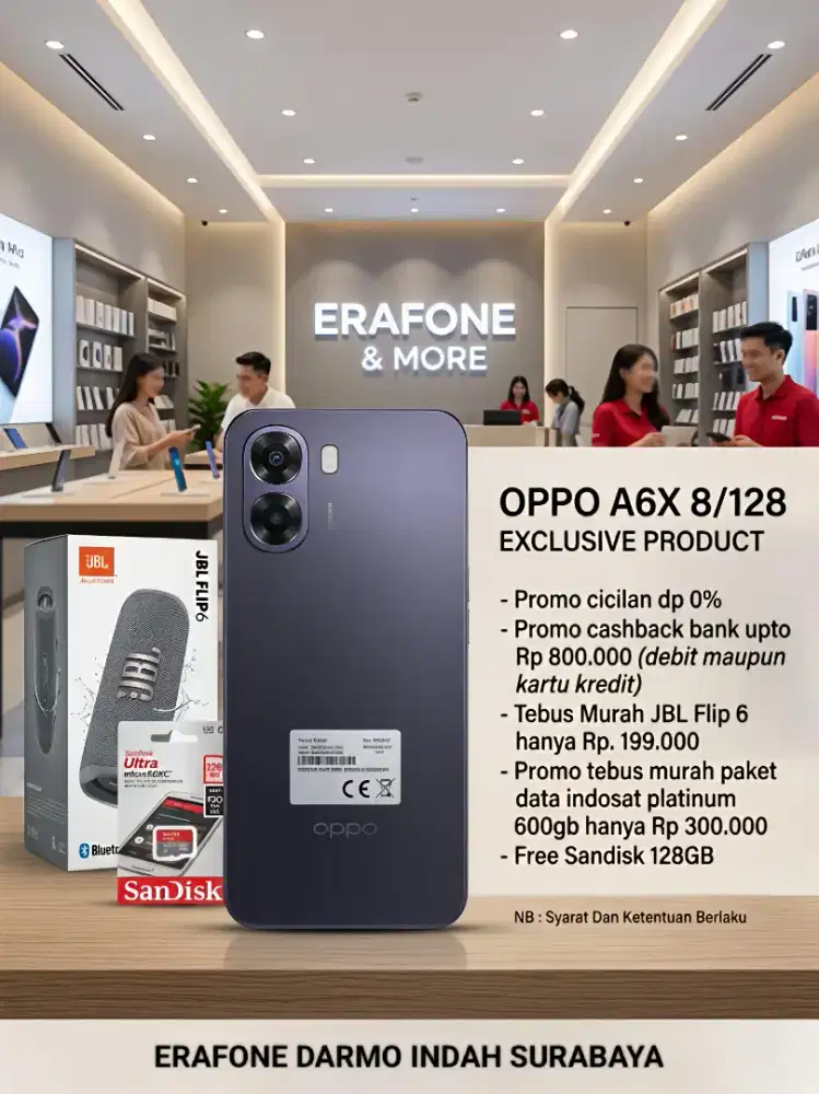 EKSLUSIF PROMO OPPO A6X