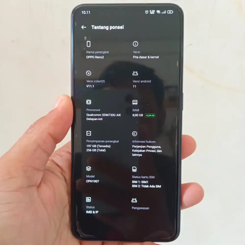OPPO RENO 2 8/256 SIRIP HIU