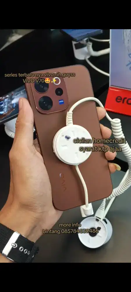 VIVO V70 PAKAI CICILAN HOMECREDIT PROMO BUNGA 0% FREE 1-2X ANGSURAN