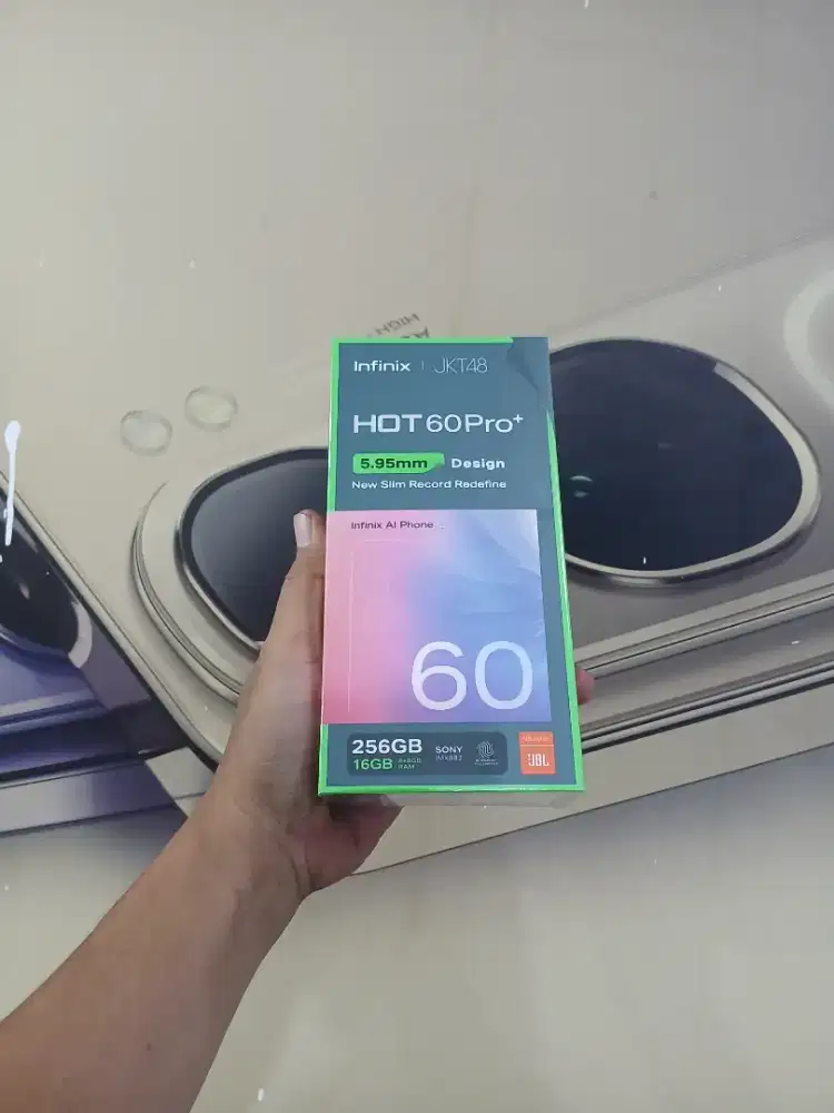 Fast respon WA Infinix Hot 60 Proplus 8+8/256 Garansi resmi 1thn