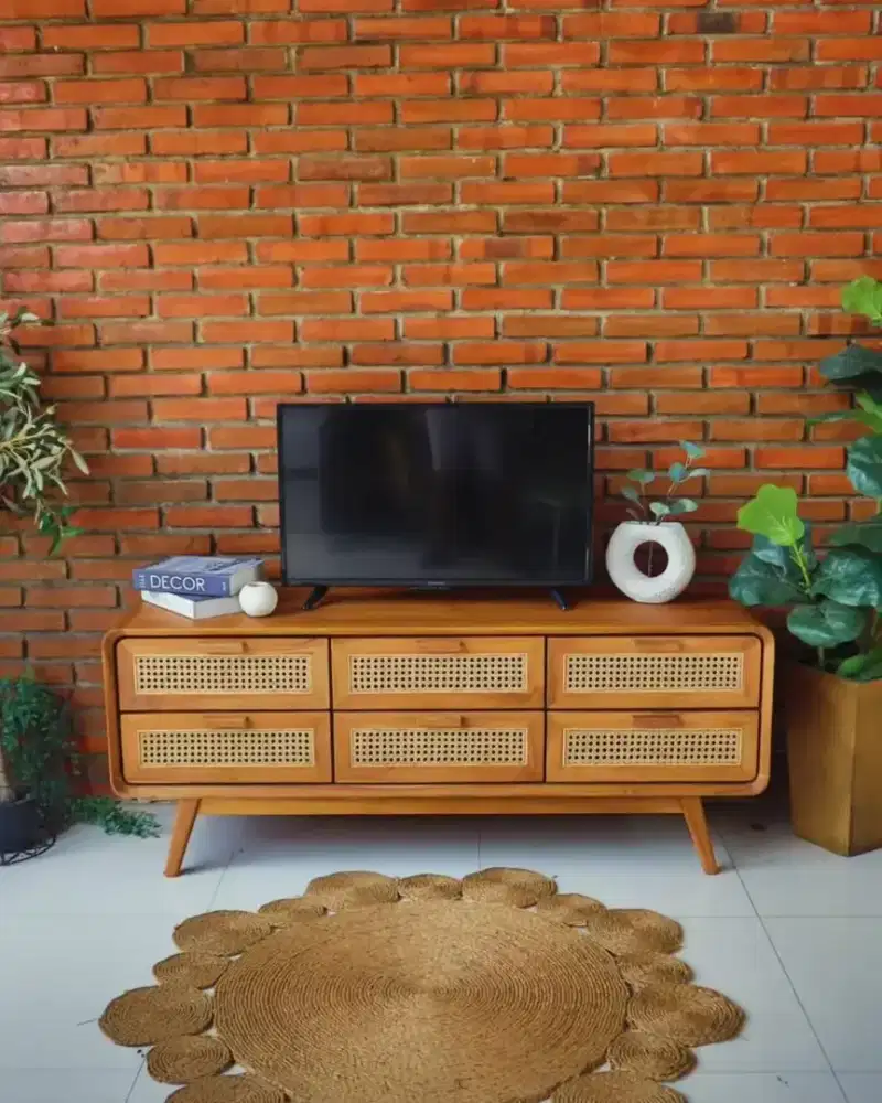 Bufet TV kayu jati