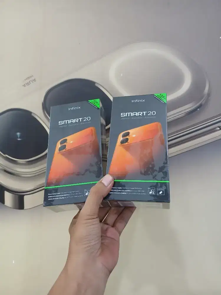 Fast respon WA Infinix Smart 20 4+4/128 Garansi resmi 1thn