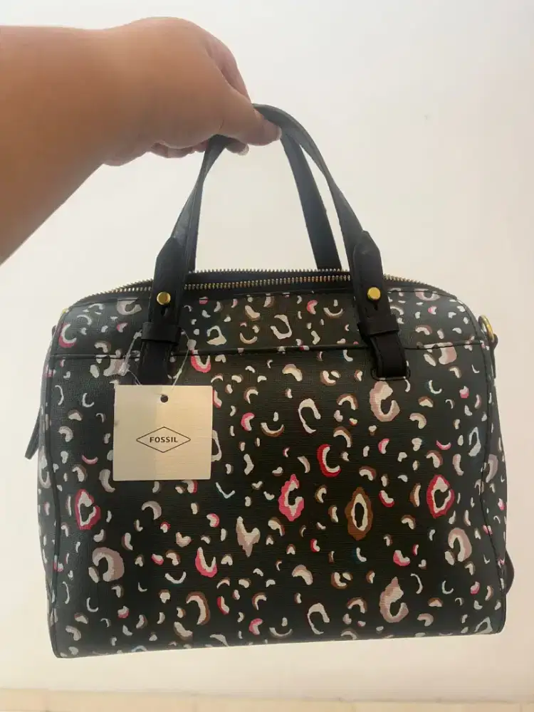 Tas fosil multigreen satchel