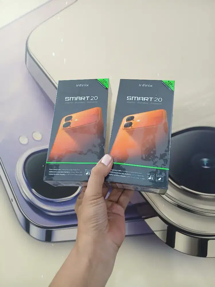 Fast respon WA Infinix Smart 20 4+4/64 Garansi resmi 1thn
