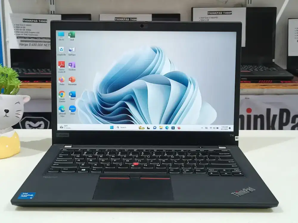 Laptop second Lenovo Thinkpad T14 Gen2 Intel Core i5-Gen11 Ram 16 GB