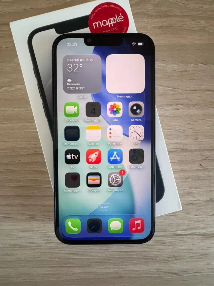 iPhone 16 e Black 512GB - Garansi Digimap BH 100%! Kondisi 99% Mulus