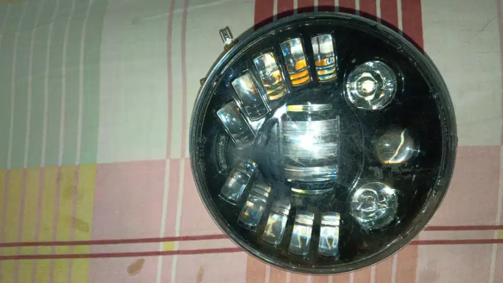 Fairing 7inch+lampu LED 7inch