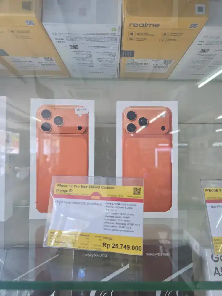 PROMO CICILAN HOMECREDIT IPHONE 17 PROMAX 256GB