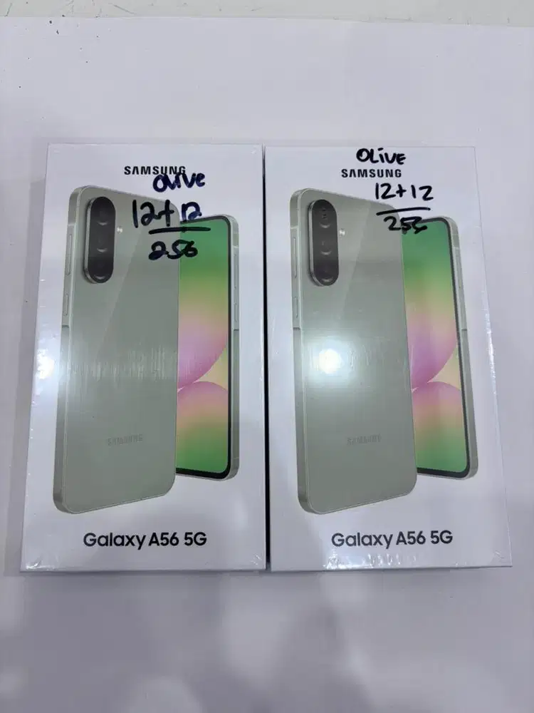 SAMSUNG A56 5g 12+12/256 BARU SEGEL RESMI SAMSUNG