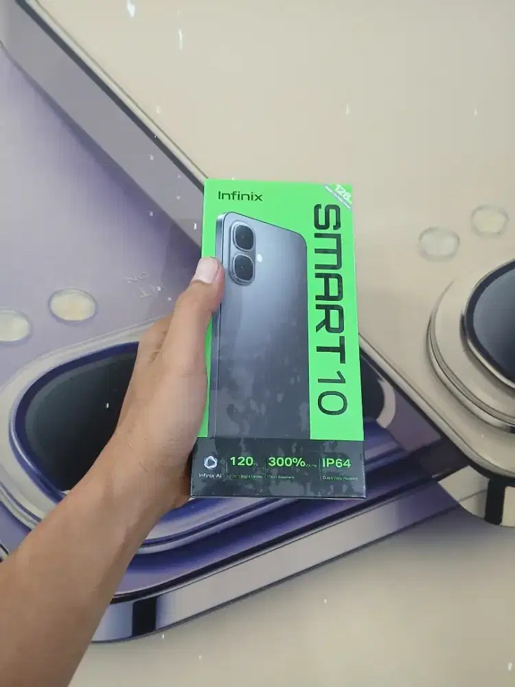 Fast respon WA Infinix Smart 10 4+4/128 Garansi resmi 1thn