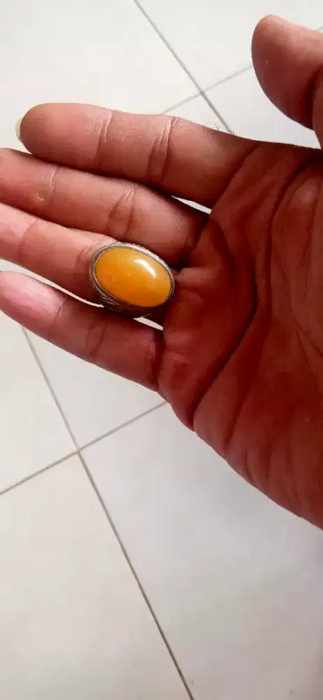 Batu warna sunkist natural