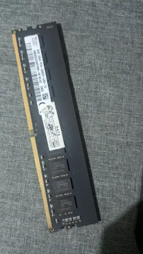 RAM PC 8GB DDR4 Hynix 2666Hz dua keping 16GB