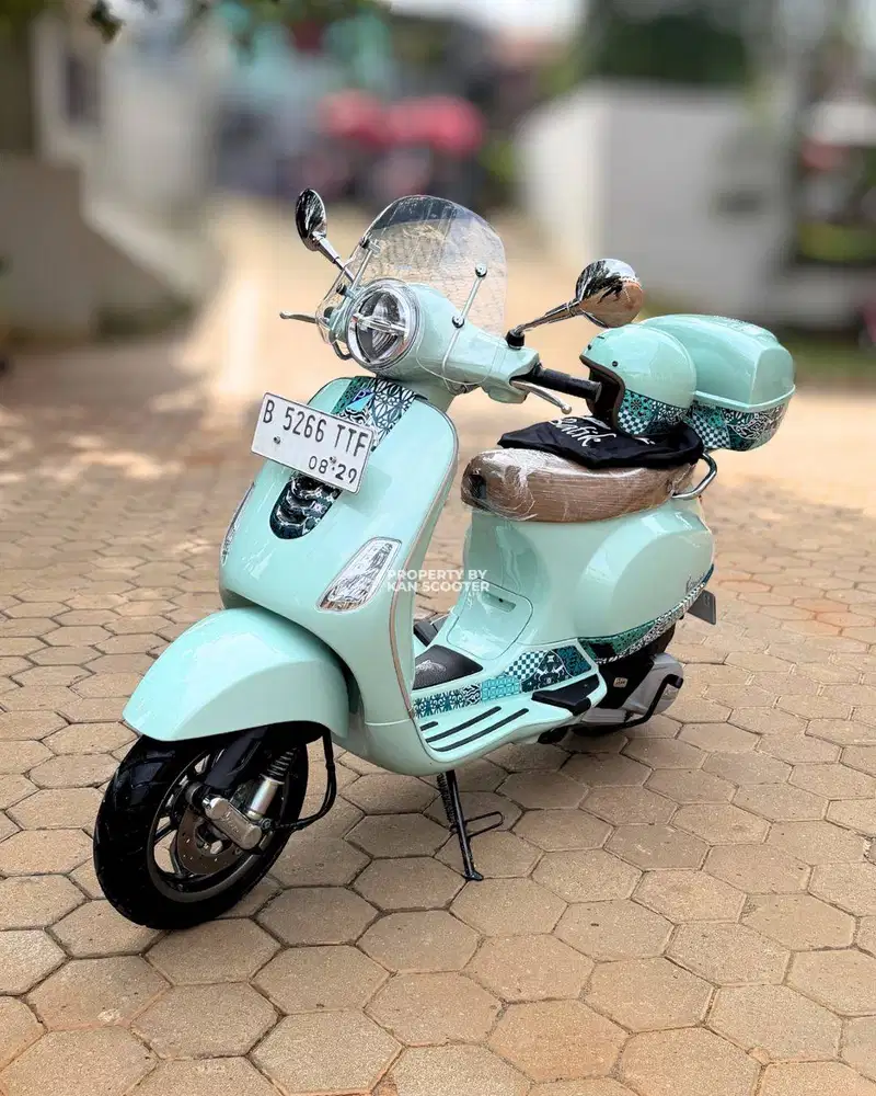 JUAL MURAH VESPA LX 125 IGET FACELIFT 2024 MULUS