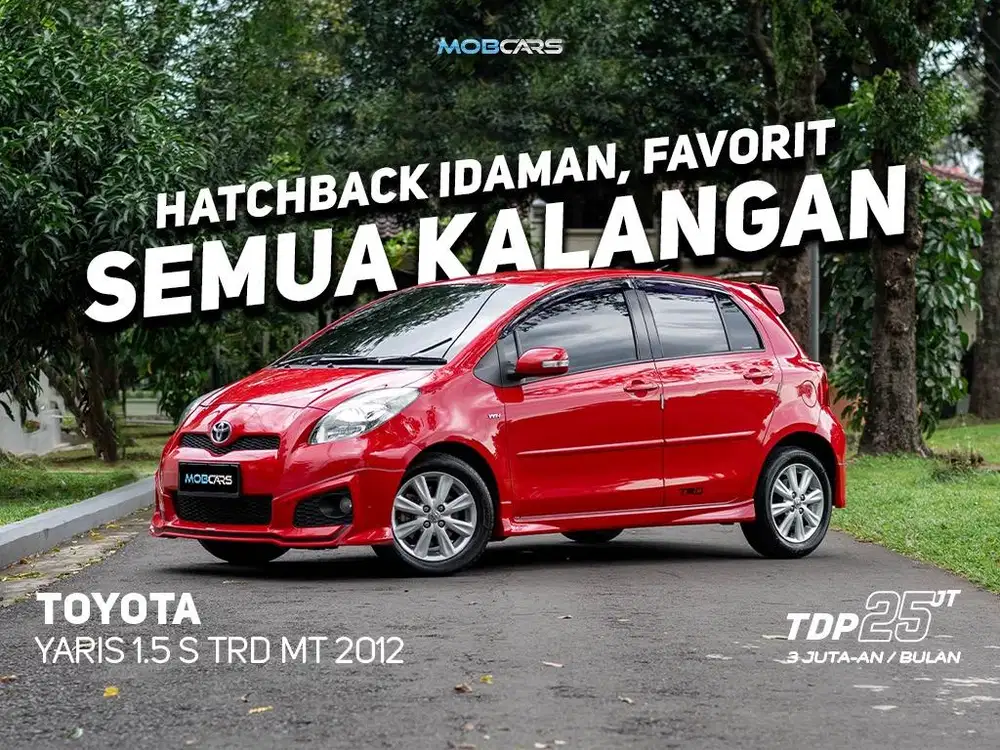 Yaris 1.5 S TRD Manual - Dp 25jt / Cash 129jt (Nego)