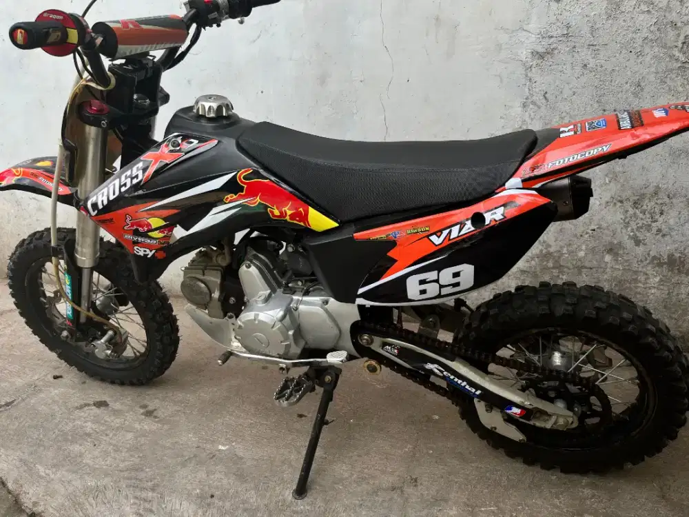 Viar cross manual 100 CC pabrikan