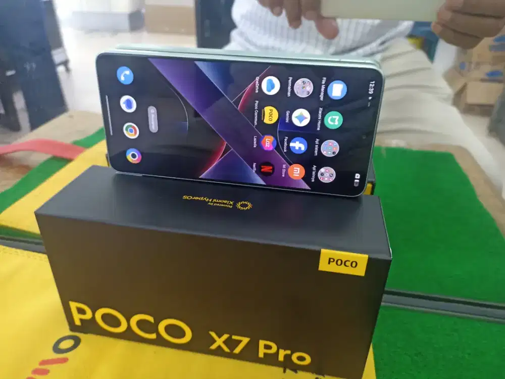 POCO X7 Pro Ram 12 /512 GB mulus no minus lengkap normal