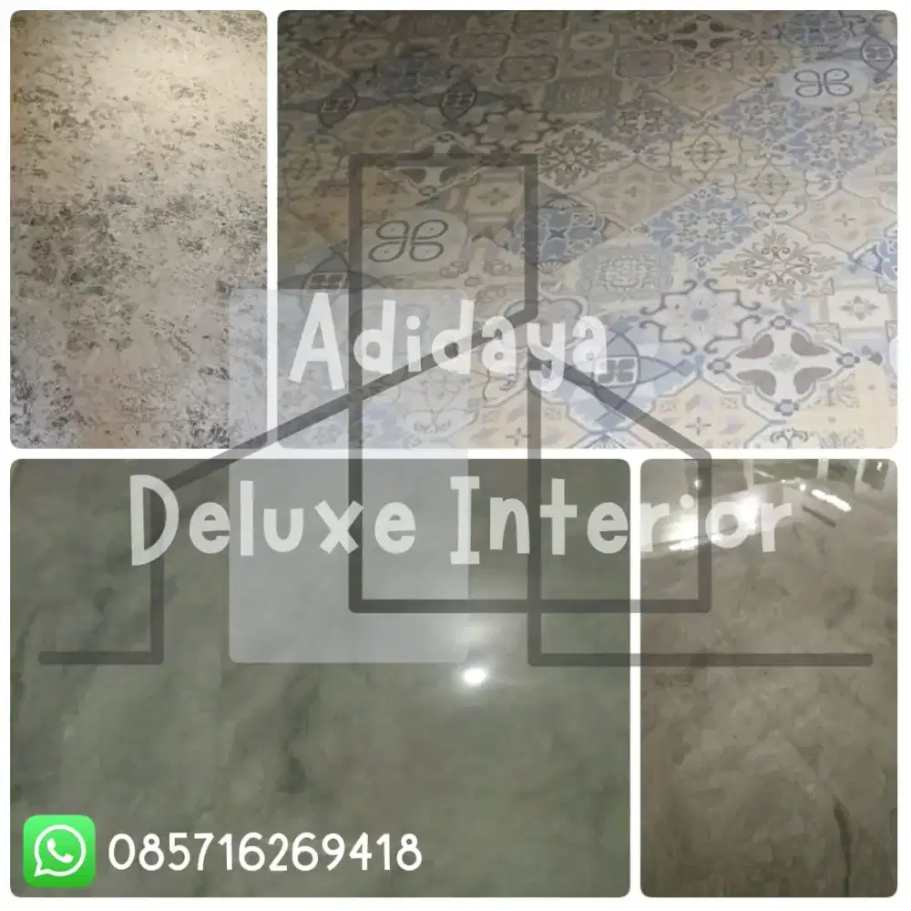 Tukang Pasang Quadra, Marmer, Granit. Kontraktor Bangun Rumah Mewah