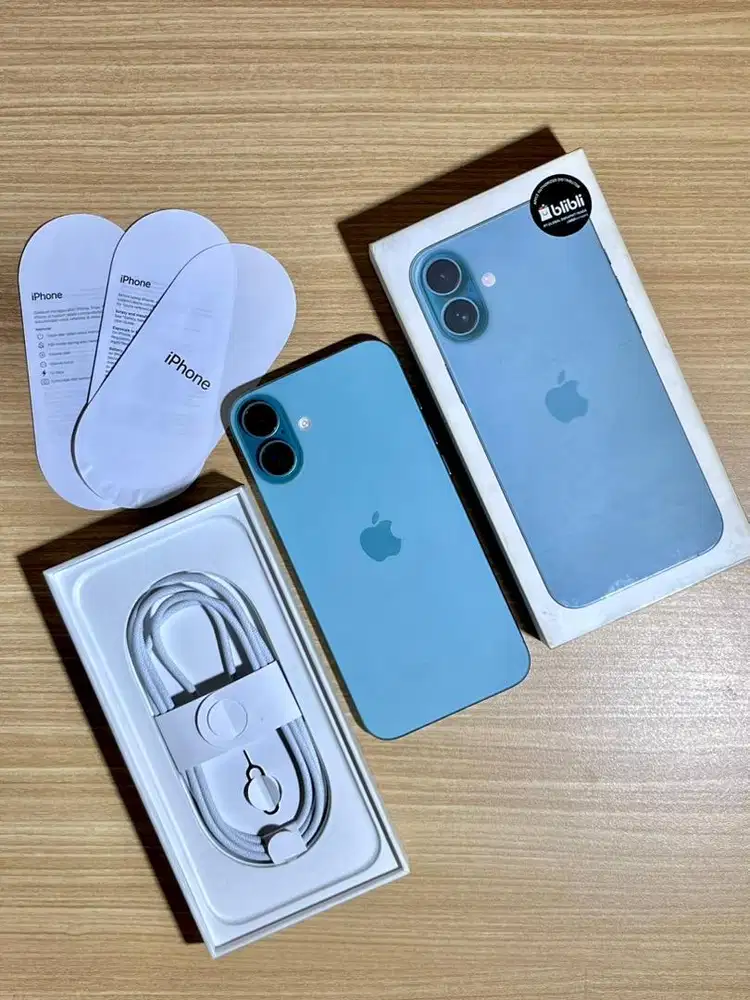 iPhone 16 Plus teal 256GB, Second iBox